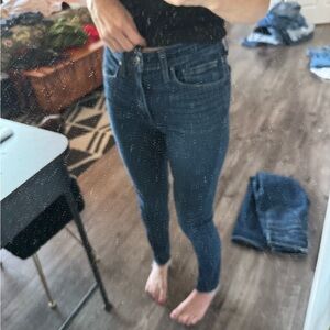 Joe's Jeans Dark Blue Skinny Jeans